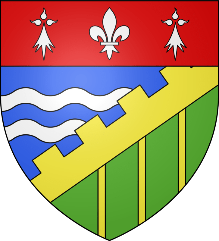 Blason de la commune de Saint-Armel.