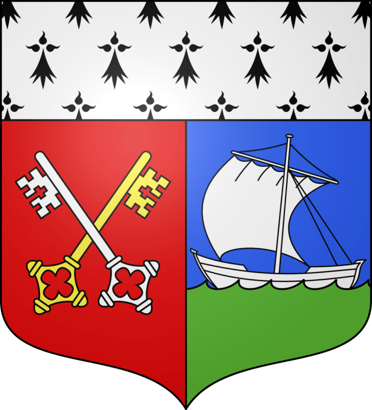 Blason de la commune de Saint-Pierre-Quiberon.