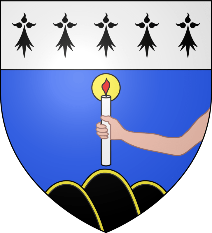 Blason de la commune de Sainte-Anne-d'Auray.