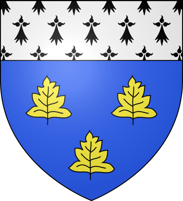 Blason de la commune de Aigrefeuille-sur-Maine.