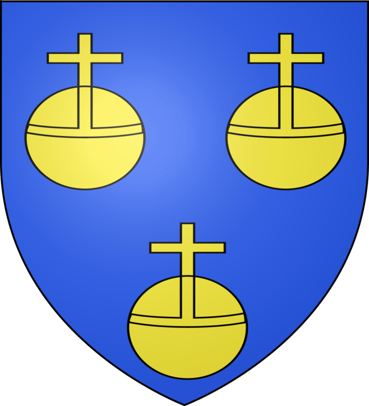 Blason de la commune d'Aubigné.