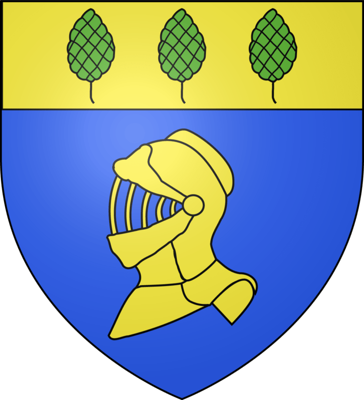 Blason de la commune de Baguer-Morvan.