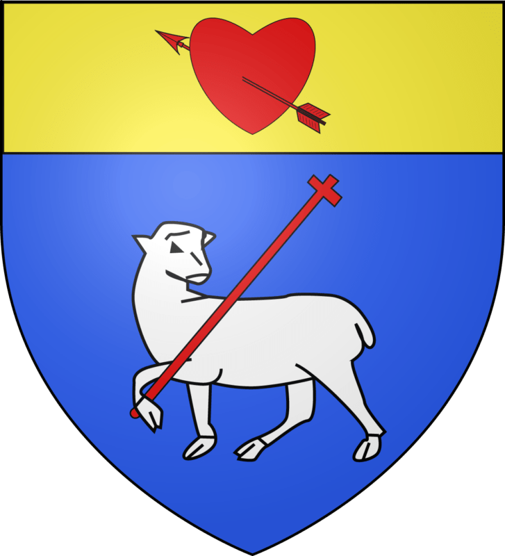 Blason de la commune de Bourg-des-Comptes.