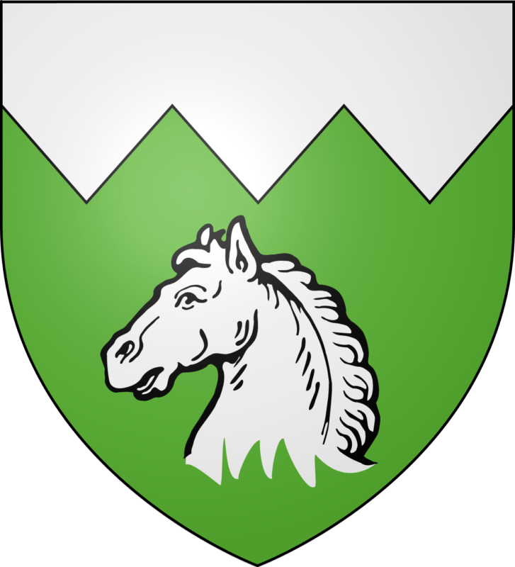 Blason de la commune de Brasparts.