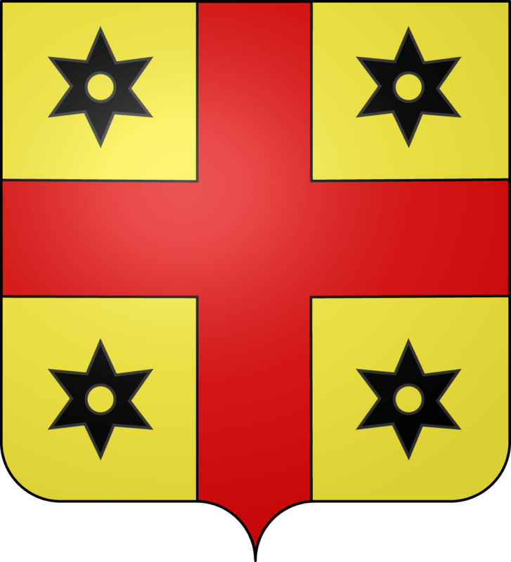 Blason de la commune de Caden.