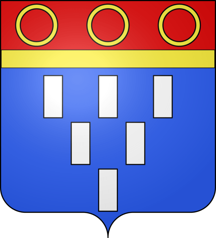 Blason de la commune de Calorguen.