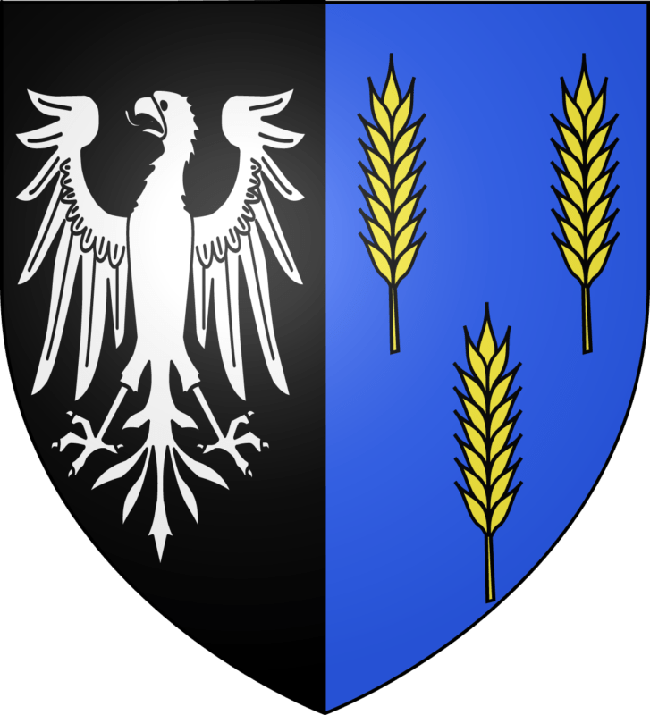 Blason de la commune de Cardroc.