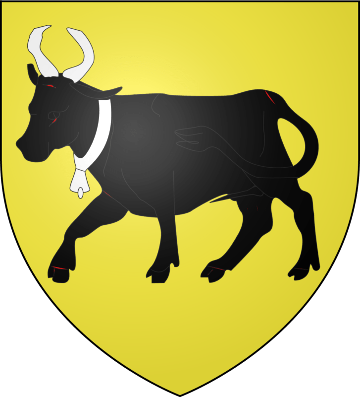 Blason de la commune de Carhax-Plouguer.