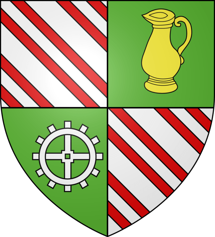 Blason de la commune de Chartres-de-Bretagne.