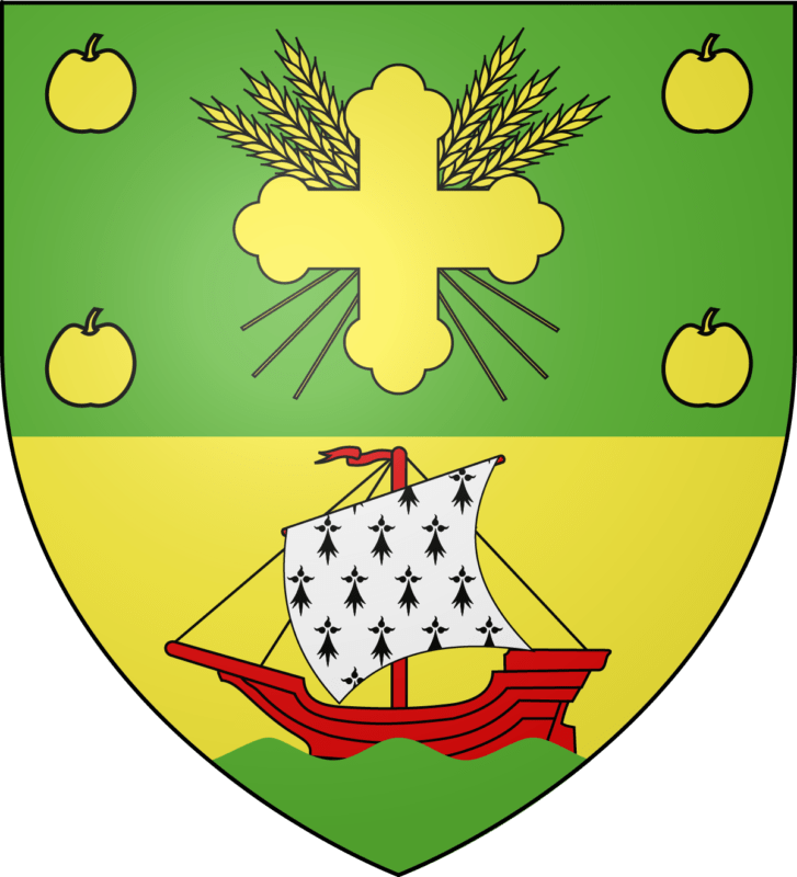 Blason de la commune de Clohars-Carnoët.