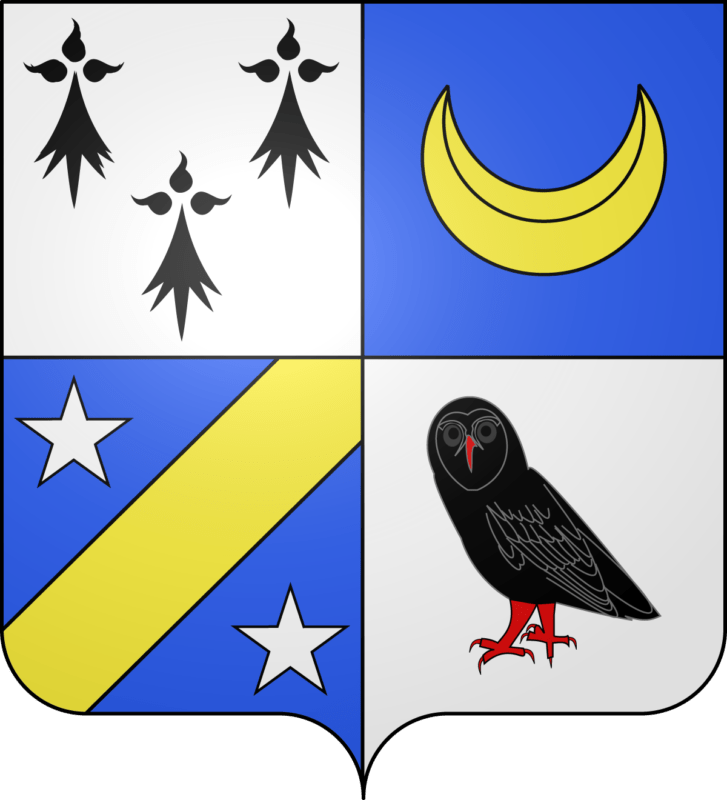 Blason de la commune de Cohiniac.