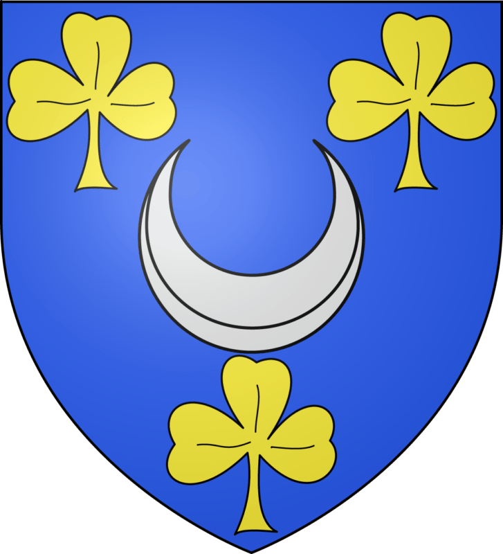 Blason de la commune de Drouges.