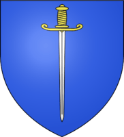 Blason de la commune de Goudelin.