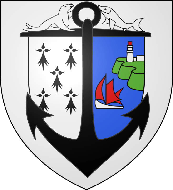 Blason de la commune de Groix.