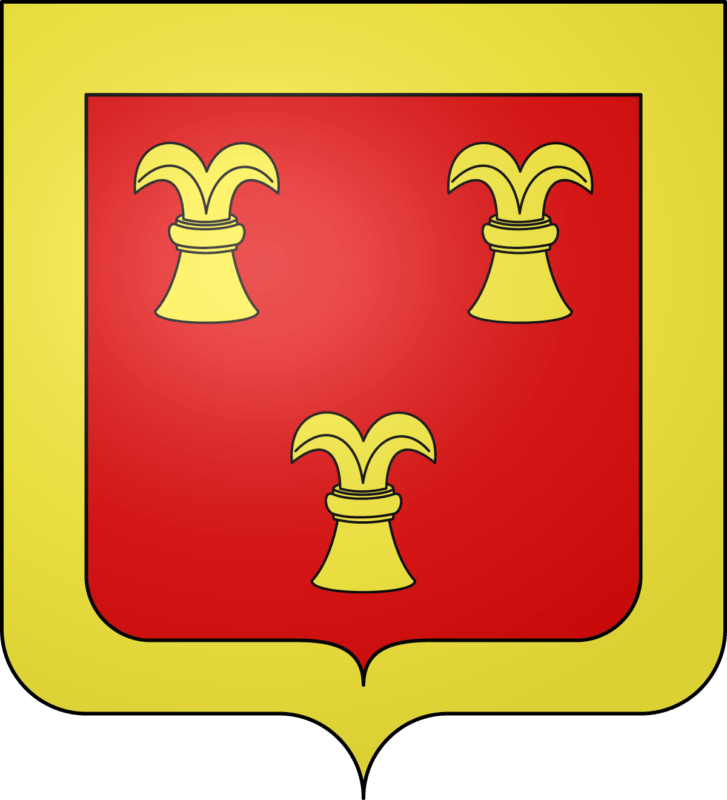 Blason de la commune de Guenroc.