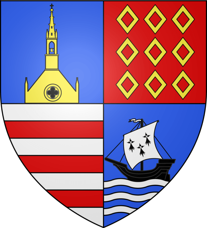 Blason de la commune de Guidel.