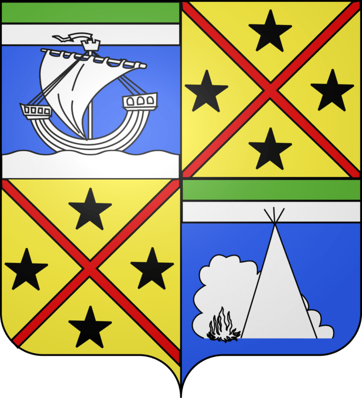 Blason de la commune de Guypry.