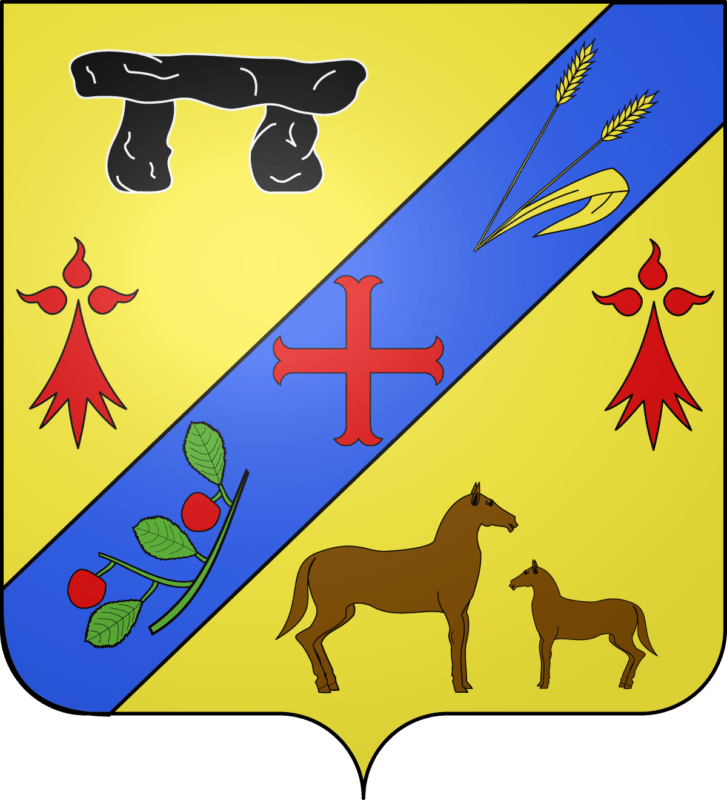 Blason de la commune de Hénanbihen.