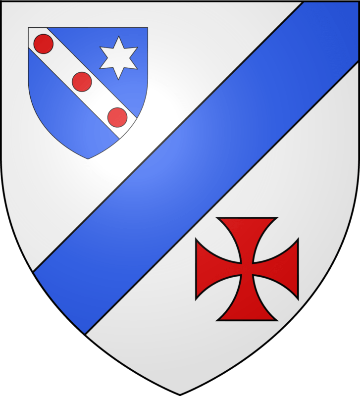 Blason de la commune de Hirel.