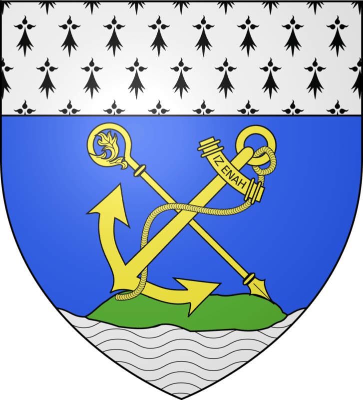 Blason de la commune de l'Île-aux-Moines.