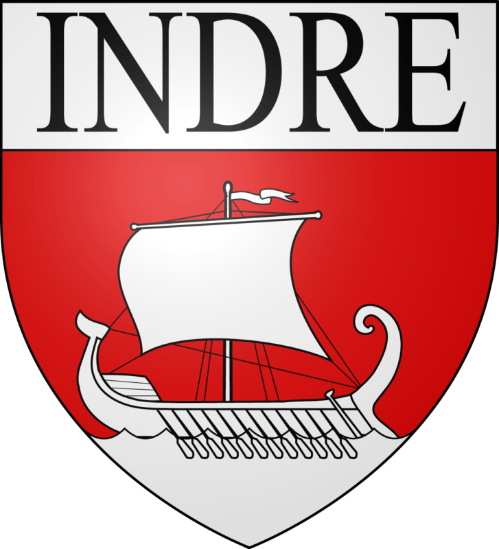 Blason de la commune de Indre.