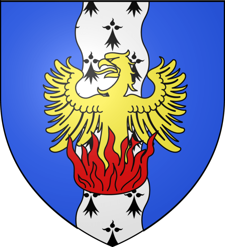 Blason de la commune d'Inzinzac-Lochrist.