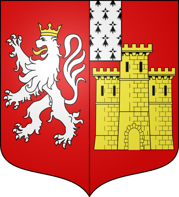 Blason de la commune de Josselin.