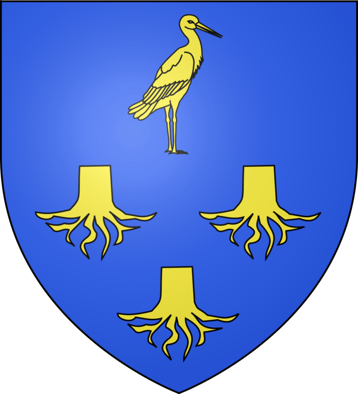 Blason de la commune de La Bazouge-du-Désert.