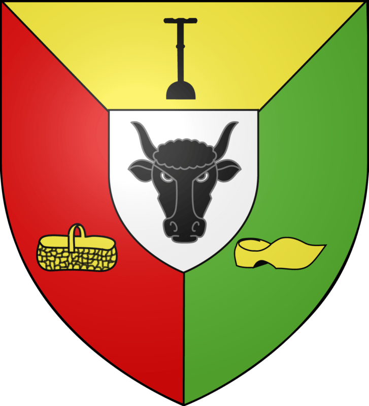 Blason de la commune de La Chapelle-des-Marais.