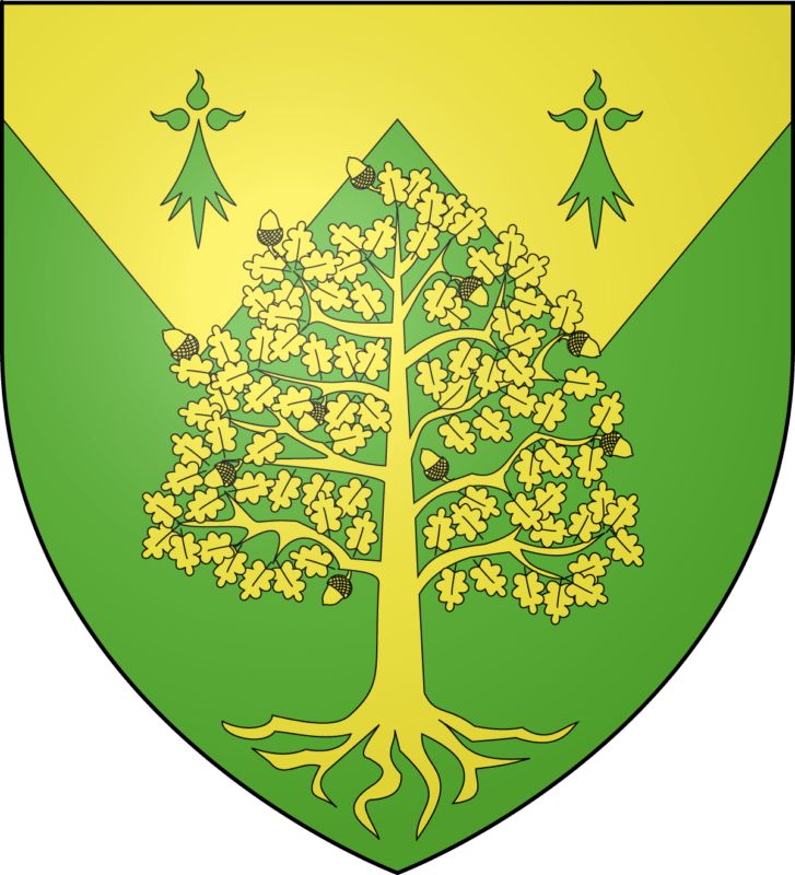 Blason de la commune de La Feuillée.