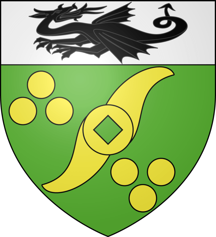 Blason de la commune de Lampaul-Guimiliau.