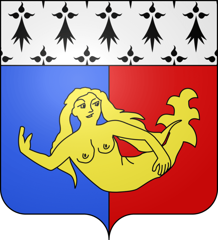 Blason de la commune de Lancieux.