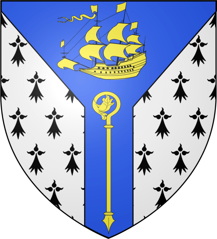 Blason de la commune de Landévennec.