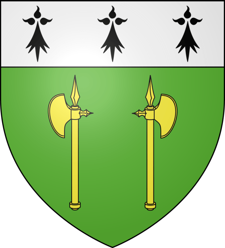 Blason de la commune de Lanneuffret.