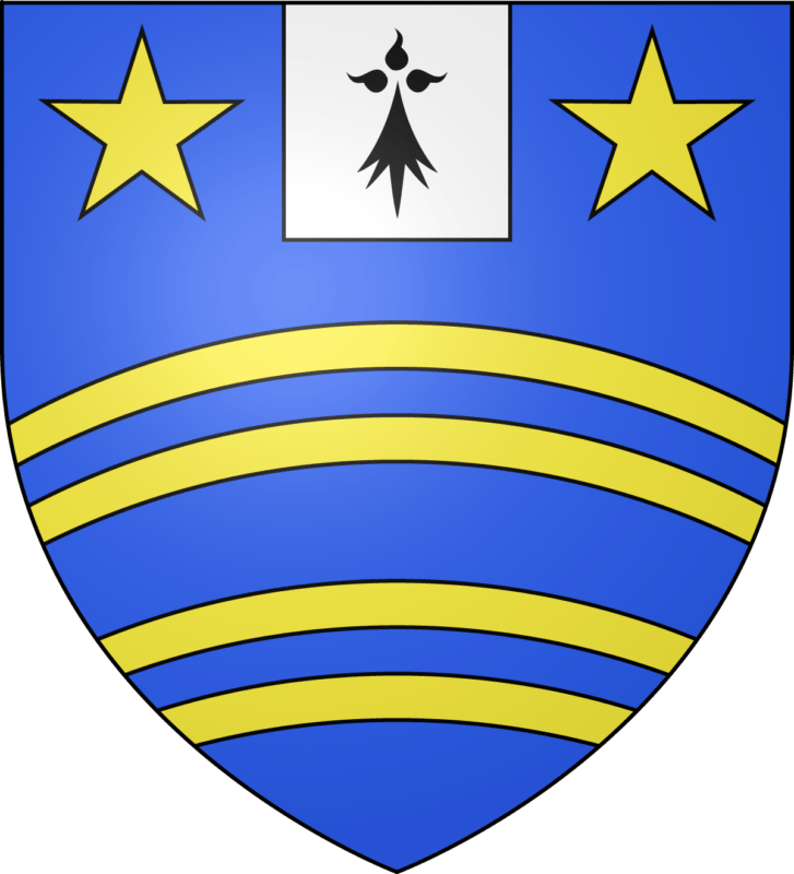 Blason de la commune de Larmor-Baden.