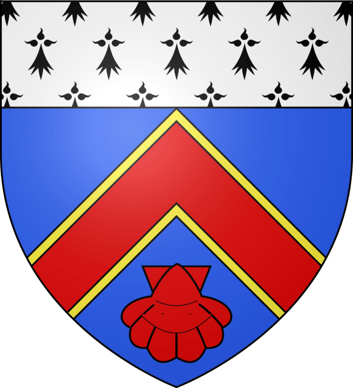 Blason de la commune de Lauzach.