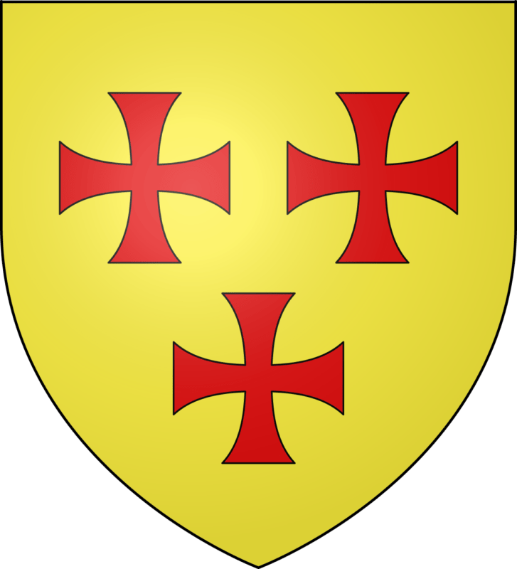 Blason de la commune de La Crouais.