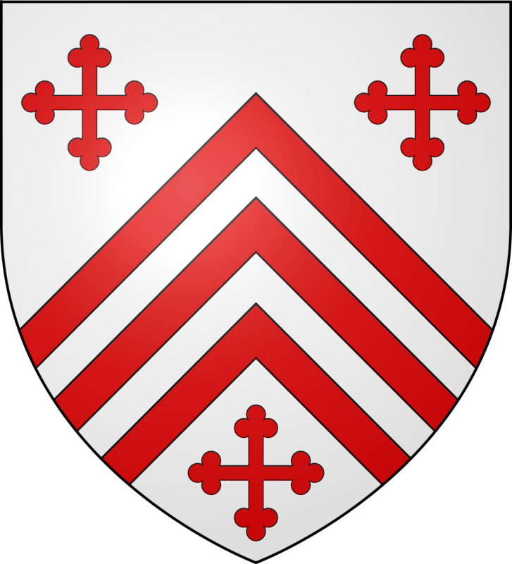 Blason de la commune de Maxent.