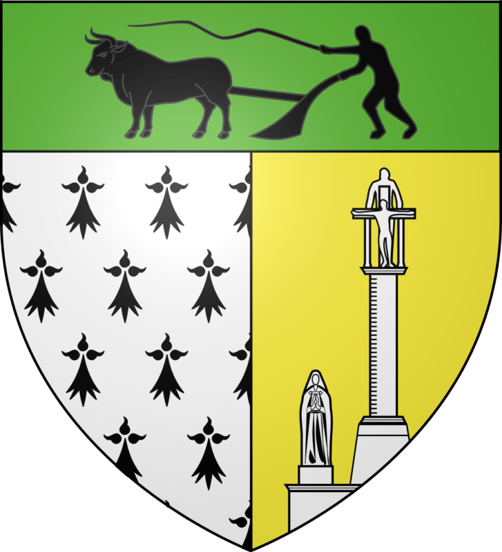 Blason de la commune de Melrand.