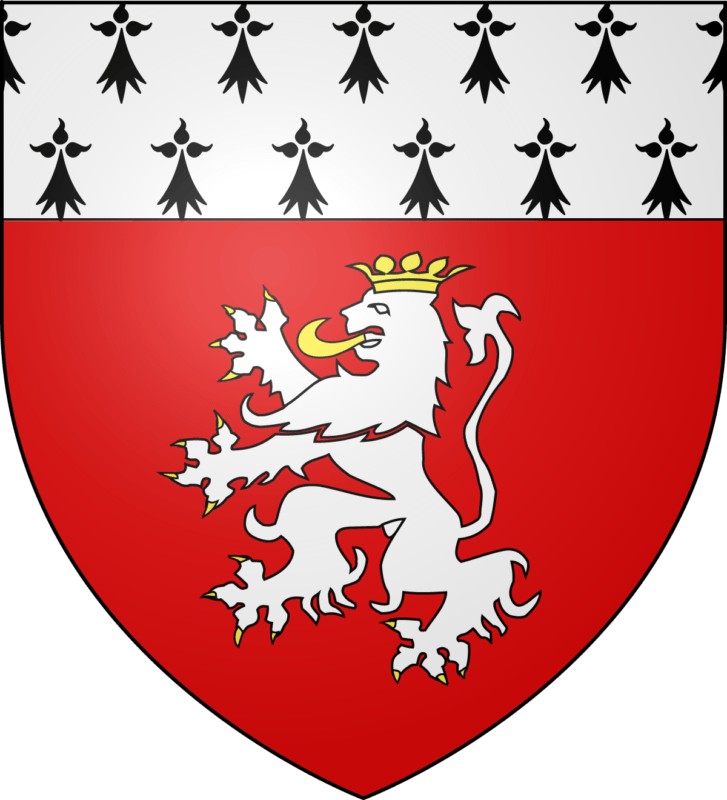 Blason de la commune de Moncontour.