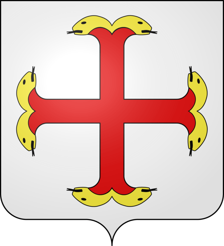 Blason de la commune de Montfort-sur-Meu.