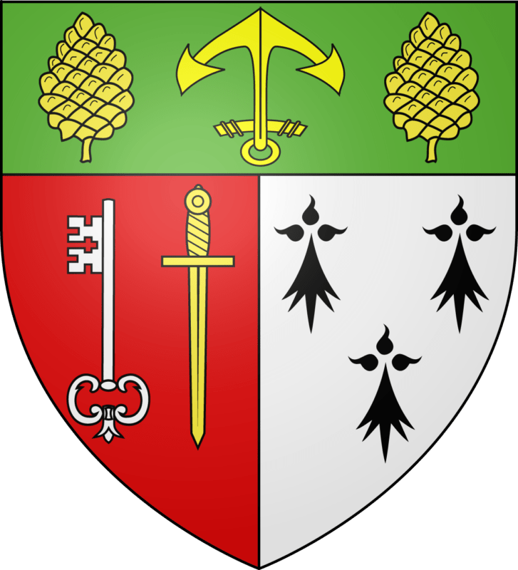 Blason de la commune de Neuillac.