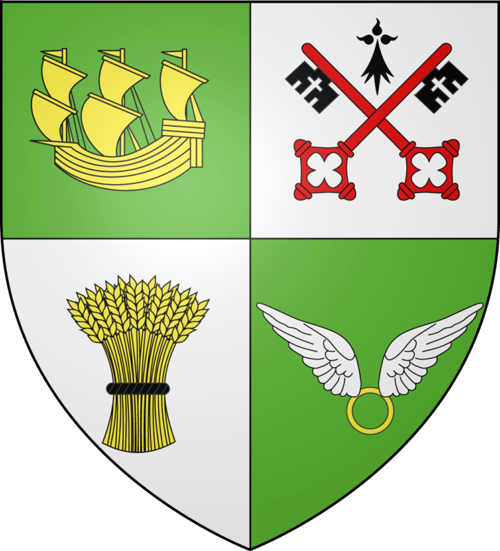 Blason de la commune de Pleurtuit.