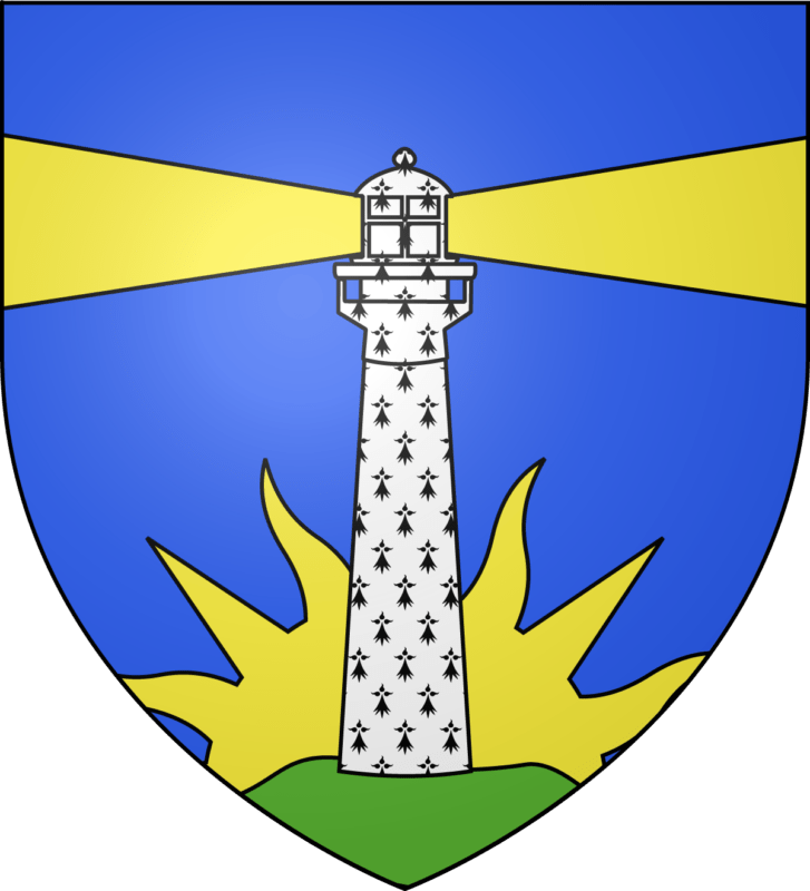 Blason de la commune de Plogoff.