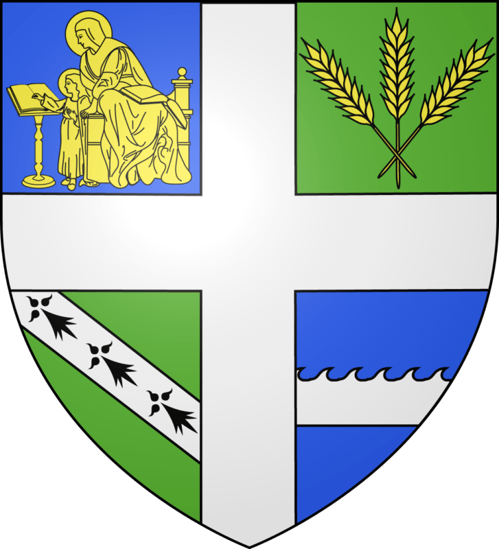 Blason de la commune de Plonévez-Porzay.