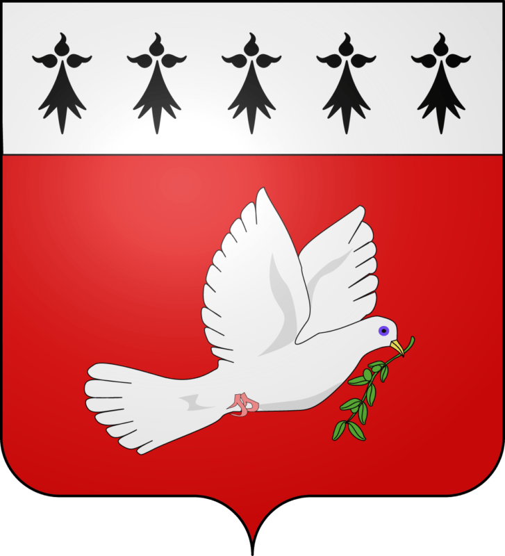 Blason de la commune de Plougoulm.