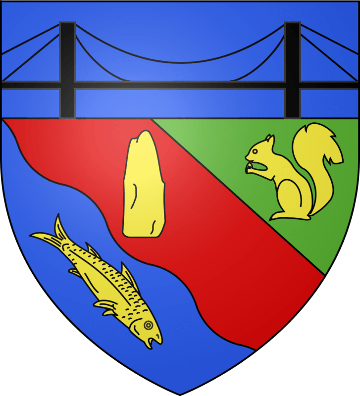 Blason de la commune de Plouhinec.