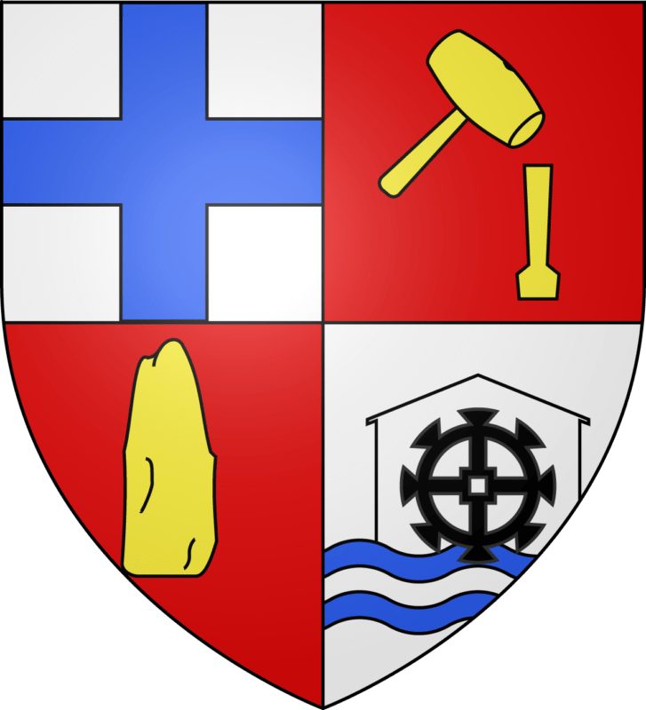 Blason de la commune de Pluherlin.