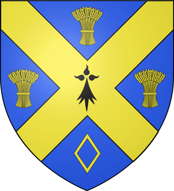 Blason de la commune de Plumelin.