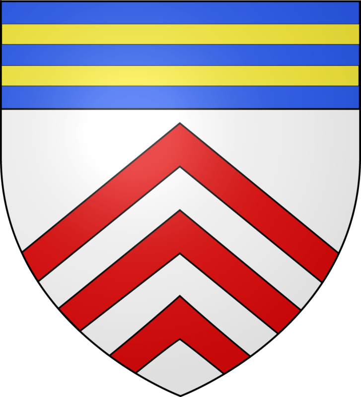 Blason de la commune de Plusquellec.